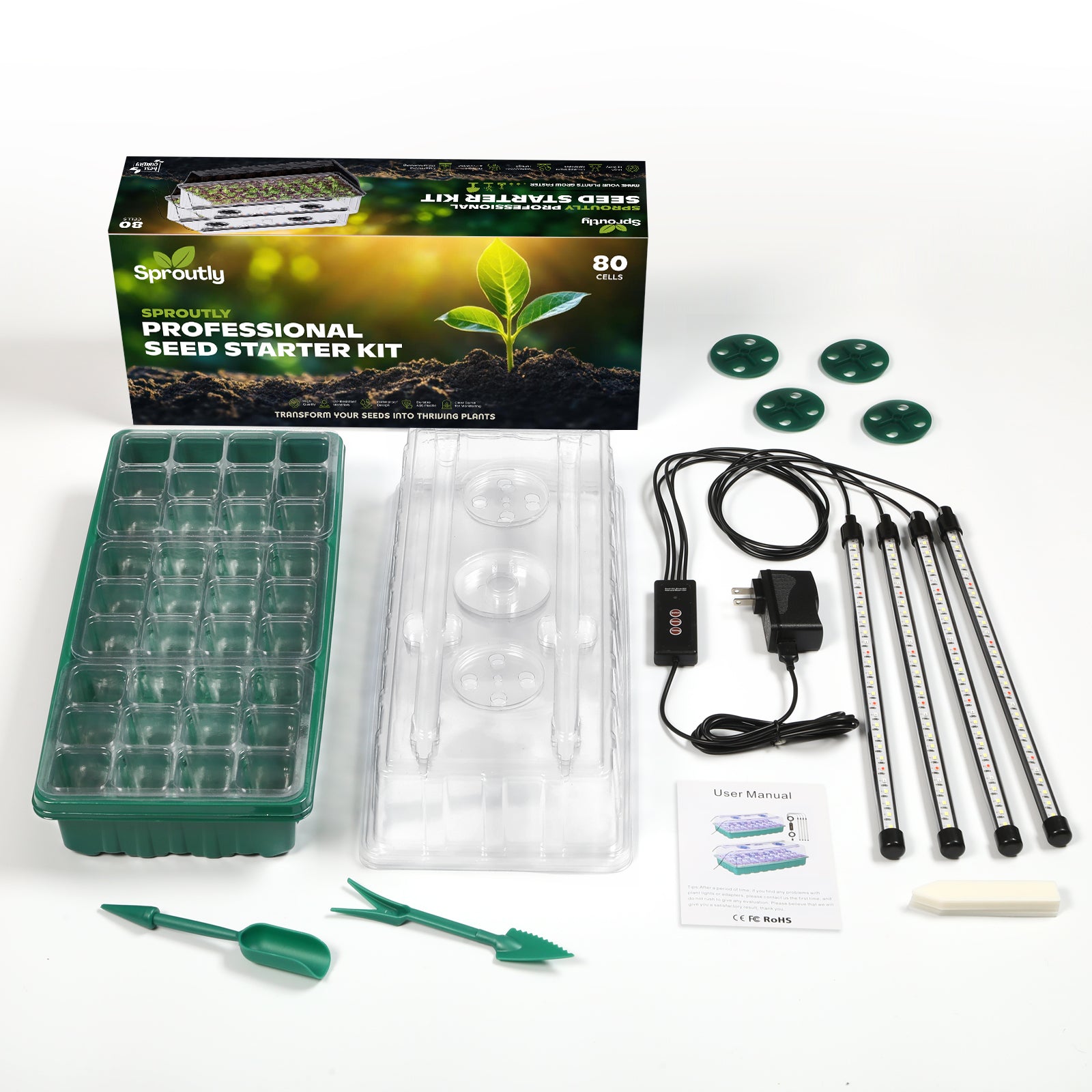 lejoy garden seed sprouter tray Seed Starter Tray Kit – Sproutly