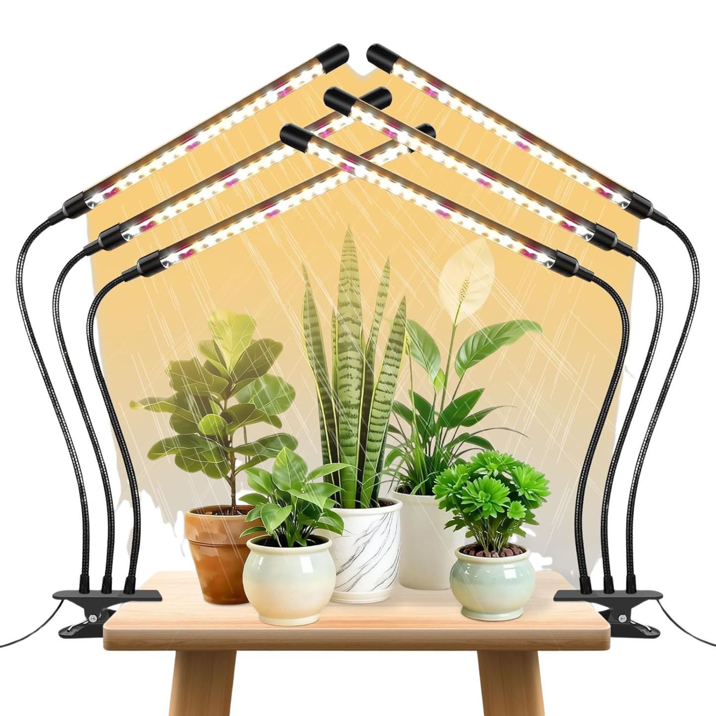 Seed Starting Grow Lights — Full Spectrum, 2 Pack